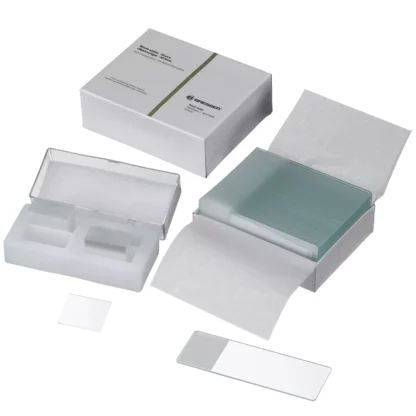 BRESSER Microscope Slides & Cover Glass Set